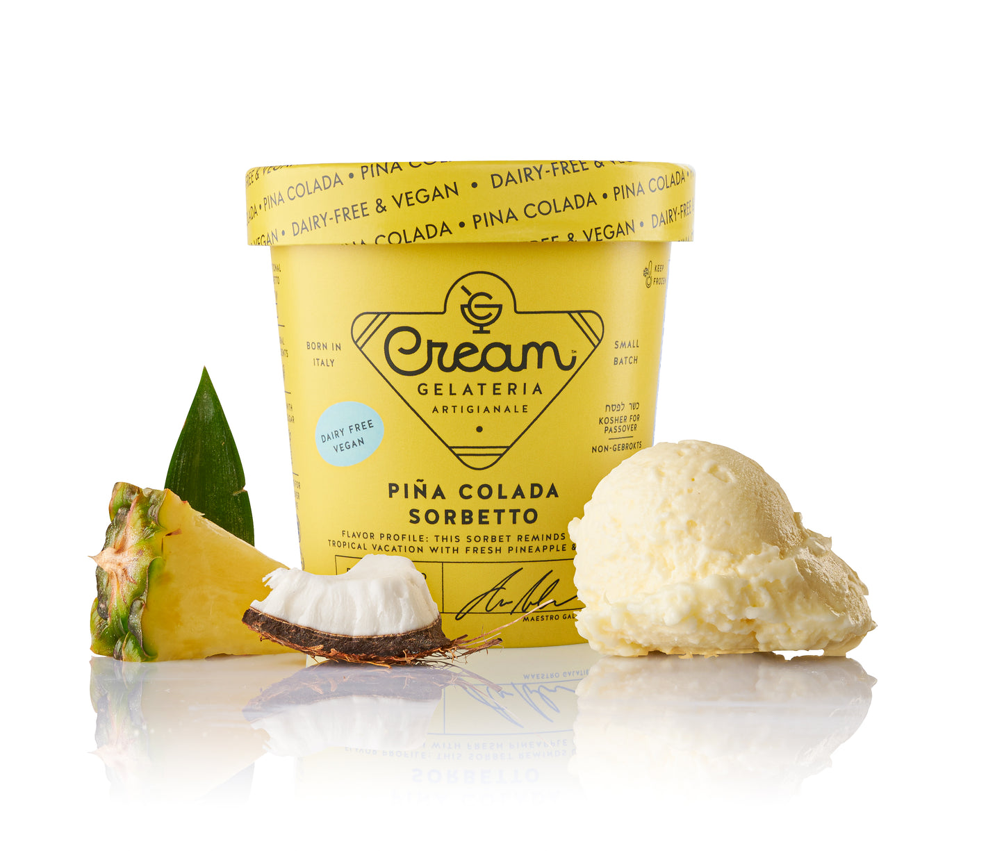 KFP Parve Pina Colada Sorbetto