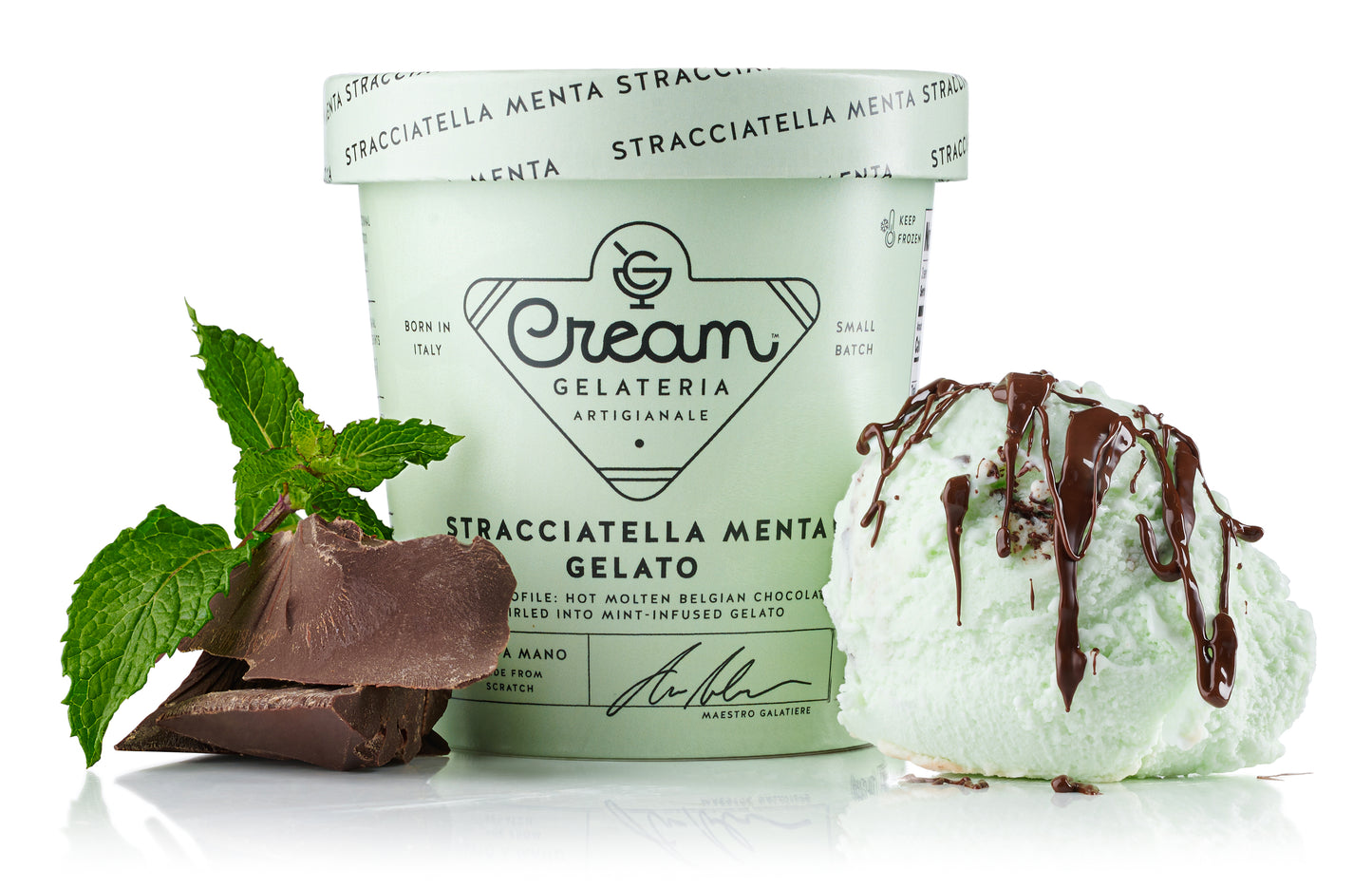 Mint Straciatella Gelato